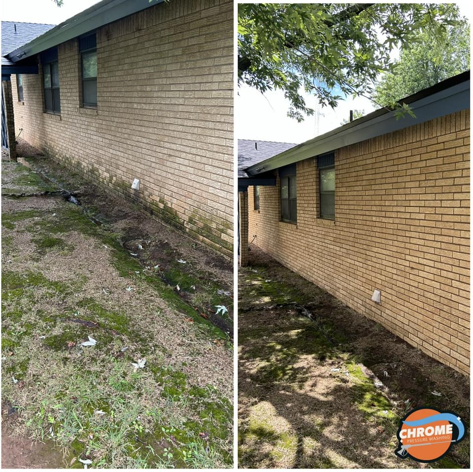 pressure washing in Oklahoma City, OK