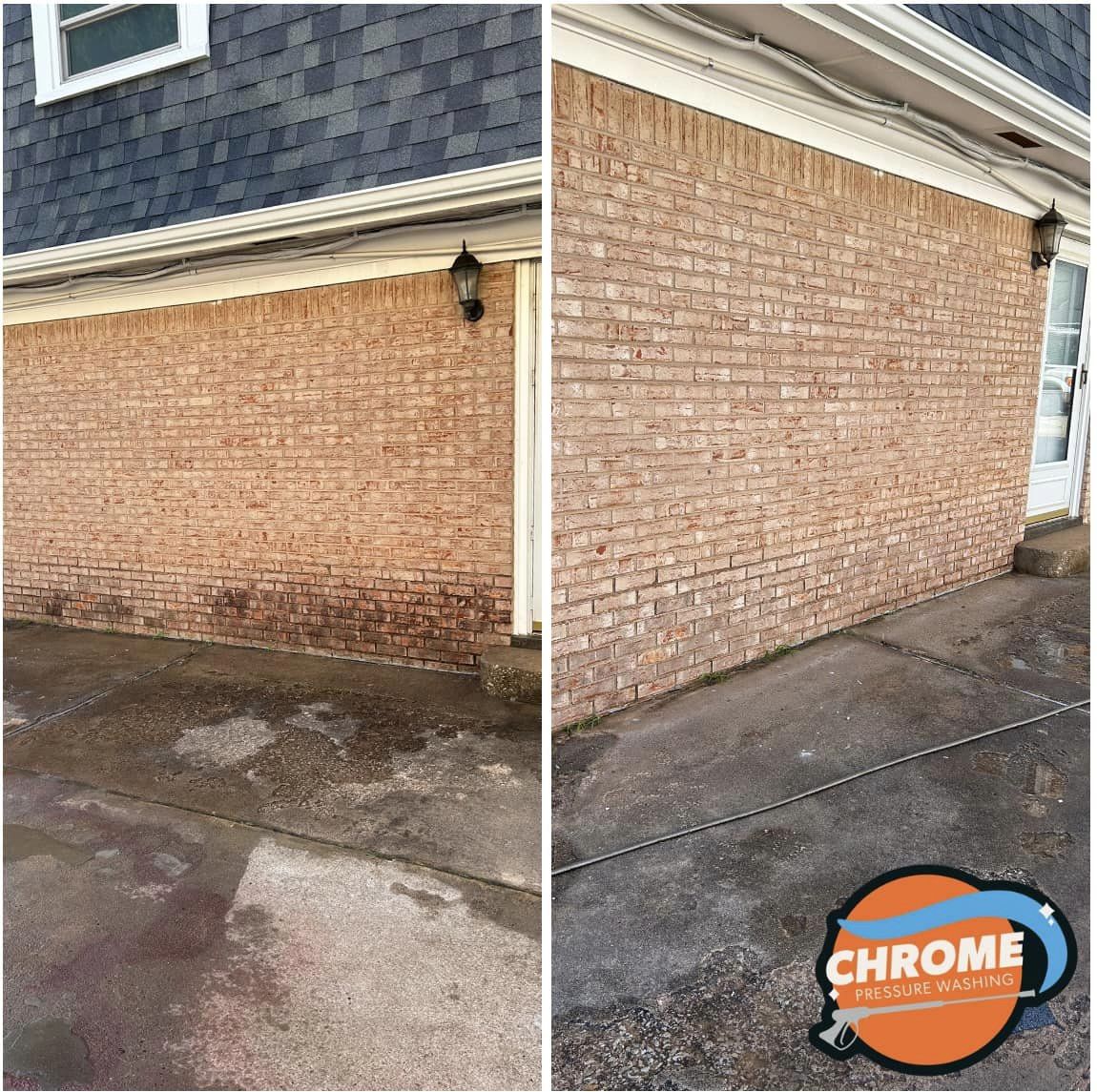 pressure washing in Oklahoma City, OK