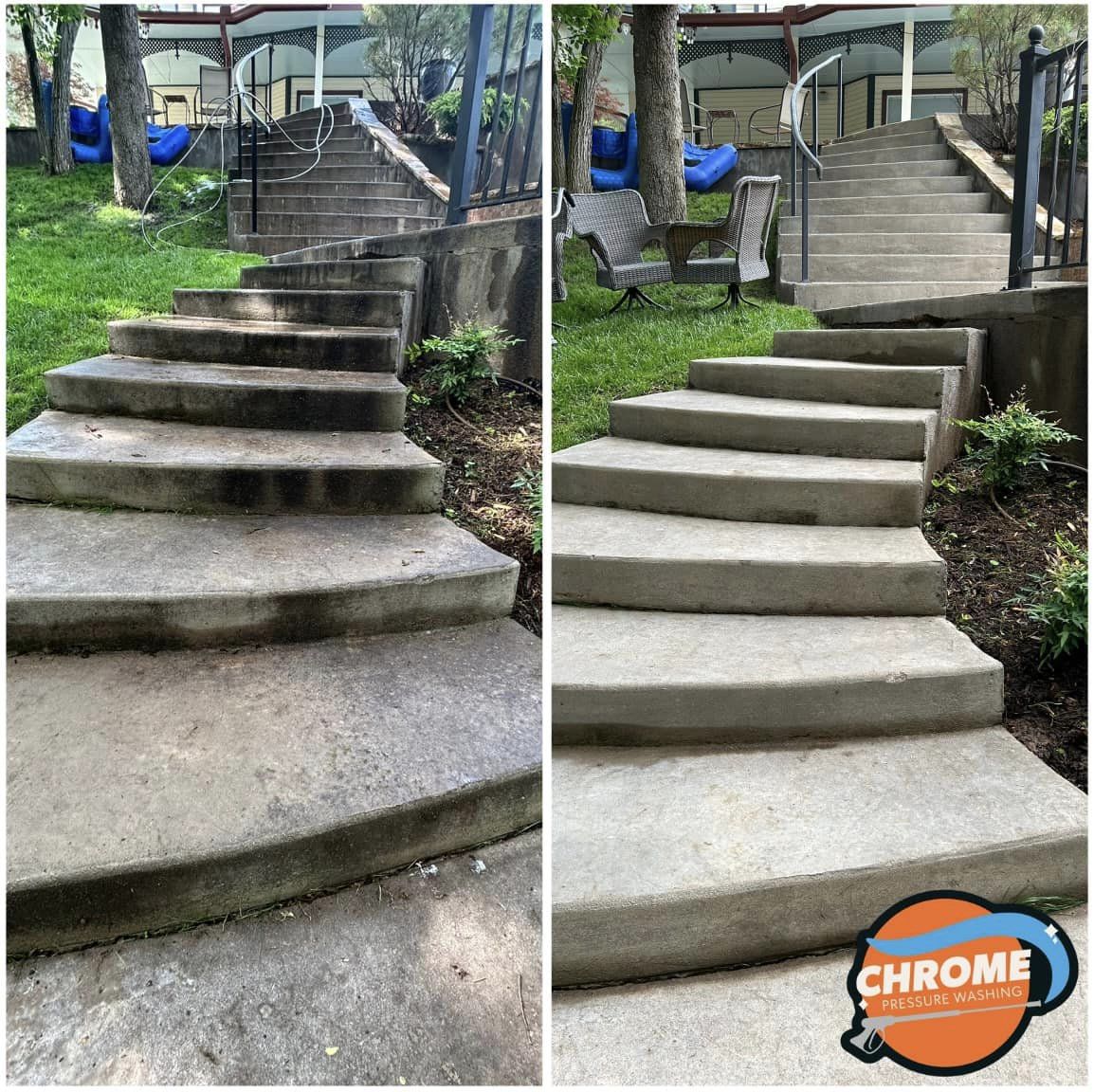 pressure washing in Oklahoma City, OK