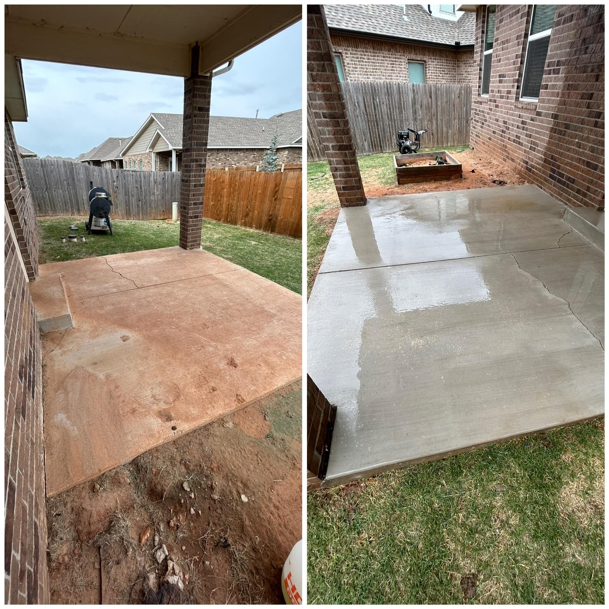 pressure washing in Oklahoma City, OK