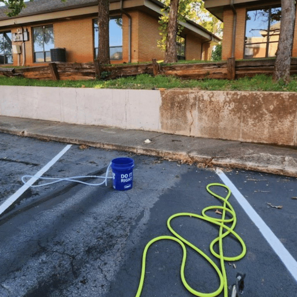 Concrete Retaining Wall Transformation