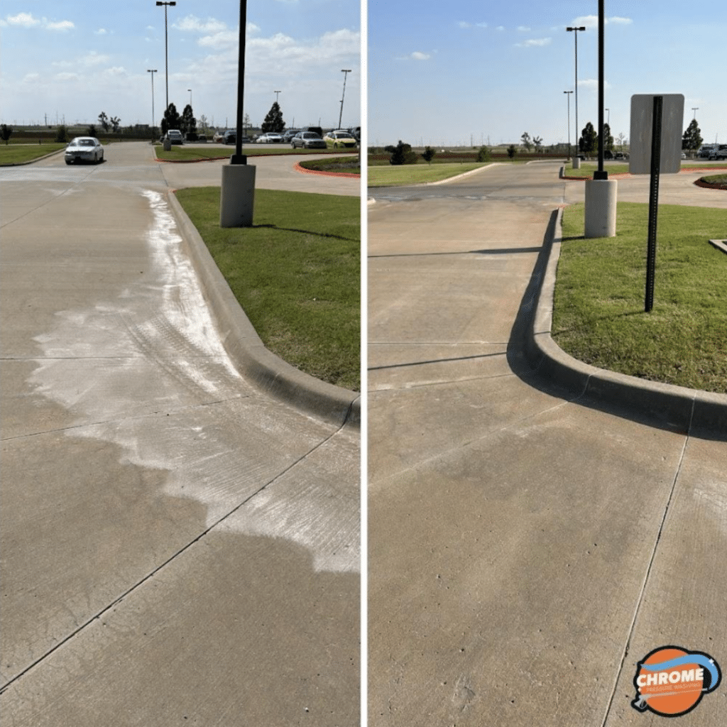 Parking Lot Cleaning
