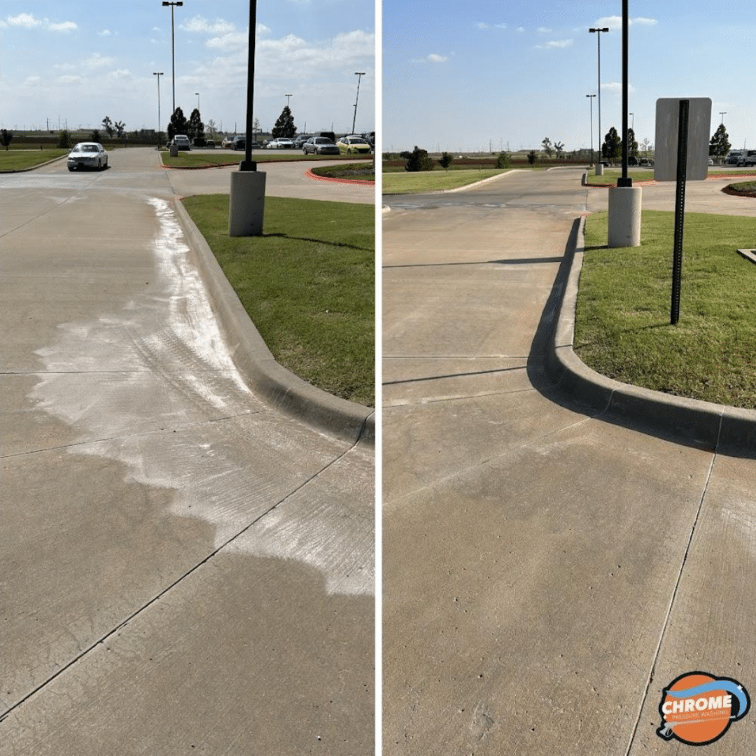 Parking Lot Cleaning