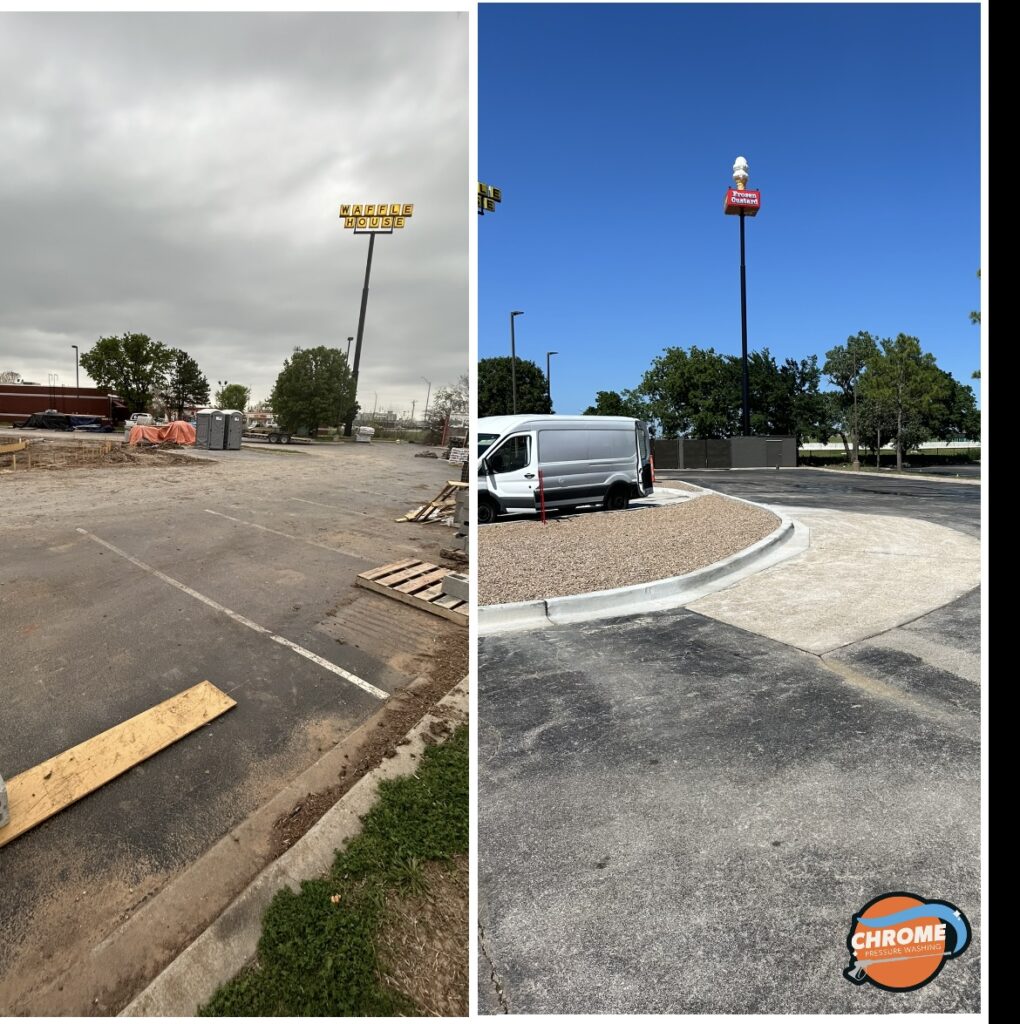 Post Construction Pressure Washing Services In Oklahoma 
