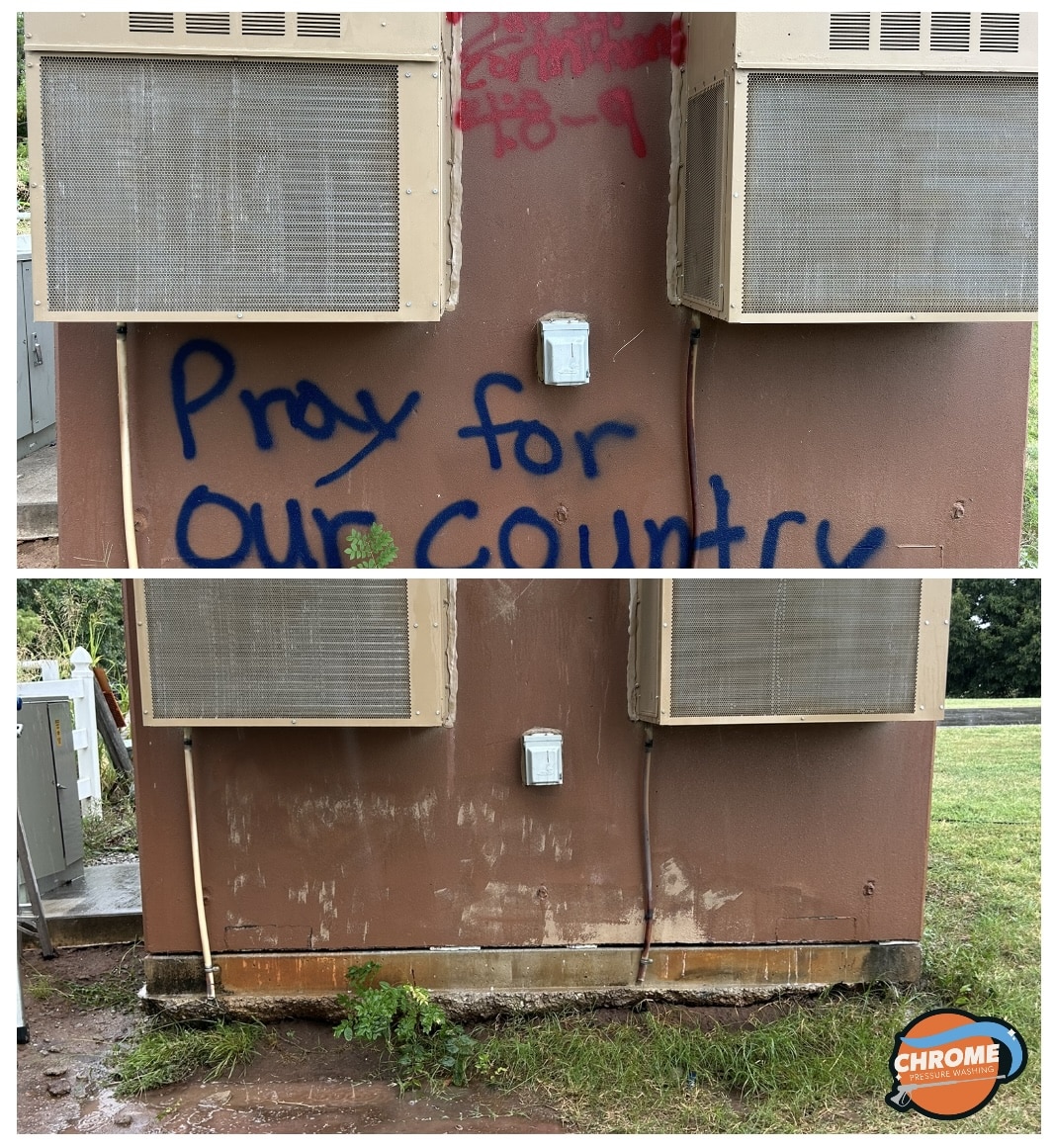 Dealing with graffiti on your property?
