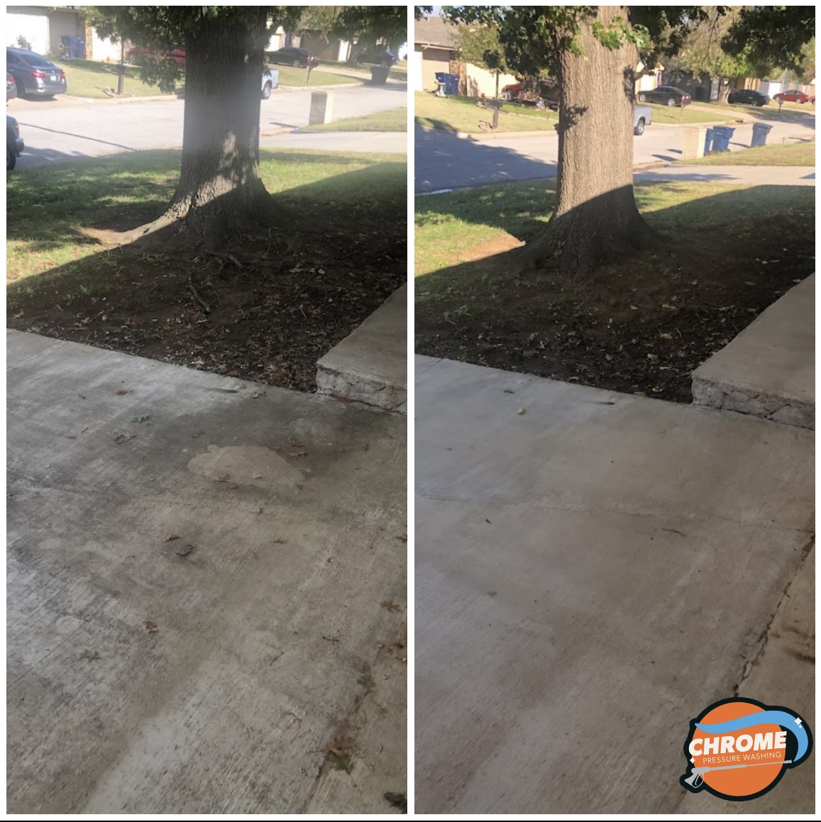 Driveway Needs Professional Pressure Washing
